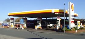 Threeways 24 hour Shell fuel station